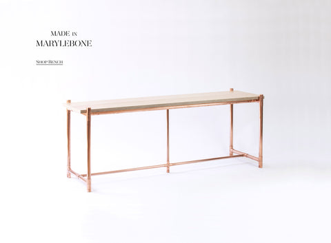 Bench, Copper & Plywood 